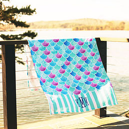 quilted beach towel