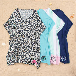 Monogrammed Swimsuit Cover Up