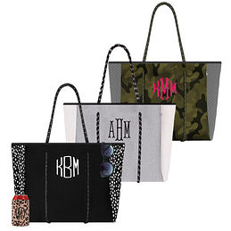 monogrammed teacher bag