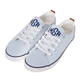 monogrammed tennis shoes