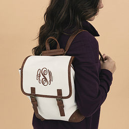 Personalized Backpack Purse