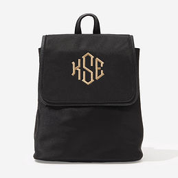 Monogrammed Backpack Purse