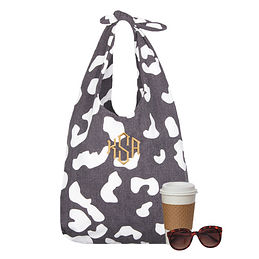 Monogrammed Hobo Bag