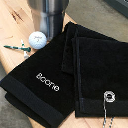Personalized Golf Towel - Monogrammed Golf Towel