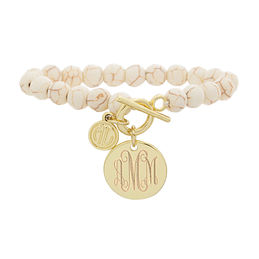 Gold Interlocking Monogram Bracelet