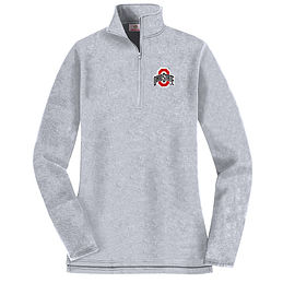 Ohio State Buckeyes Pullover Sweatshirt in Grey