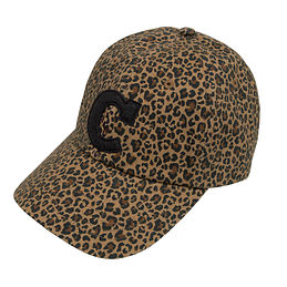 Varsity Initial Hat Leopard Baseball
