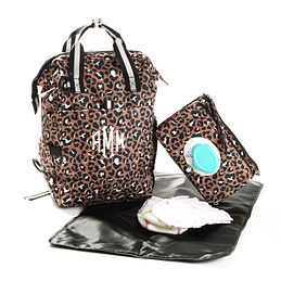 Monogrammed Diaper Bag Backpack — Marleylilly