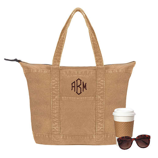 Monogrammed Tote Bags — Personalized Totes & Purses