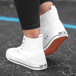 Cheap white high tops deals