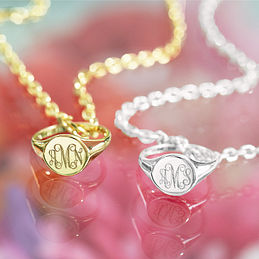 Marleylilly Monogrammed Rings for Sale