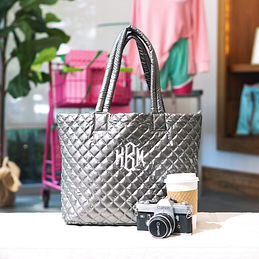 Personalized Quilted Weekend Bag — Marleylilly Kids
