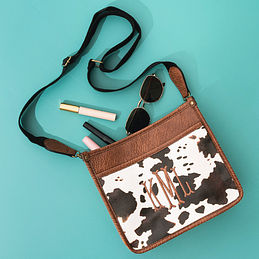 Personalized Saddlebag Crossbody | Marleylilly