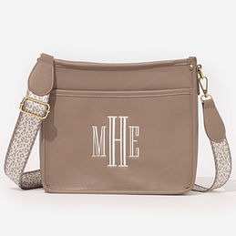 Personalized Saddlebag Crossbody | Marleylilly