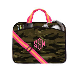Victoria's Secret PINK Crossbody Bag Green Camo Adjustable Strap