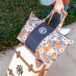Customized Packable Travel Duffel Bag | Marleylilly
