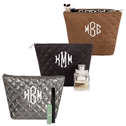 最新エルメス Monogrammed Quilted Cosmetic Case - Marleylilly バッグ