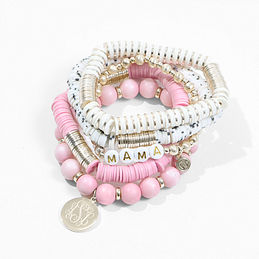 Arm Candy Bracelets by T - Stackable Bead Bracelets These custom