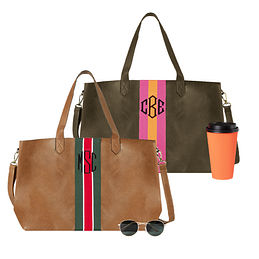 Monogrammed Tote Bags, Purses and Bags - Marleylilly