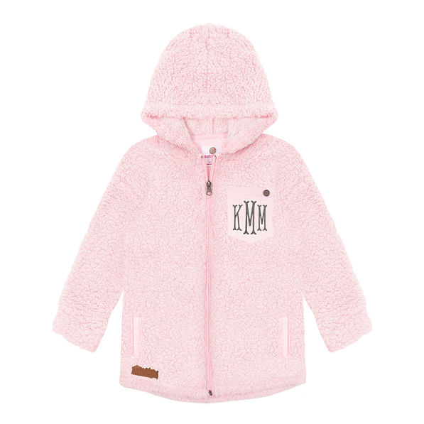 Monogrammed clearance sherpa hoodie