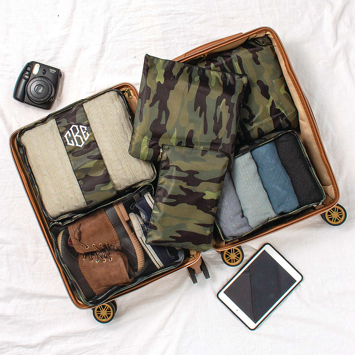 Marleylilly Kids Personalized Packing Bags Set of 6