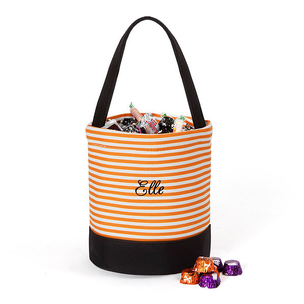 Personalized Kids Halloween Candy Bag