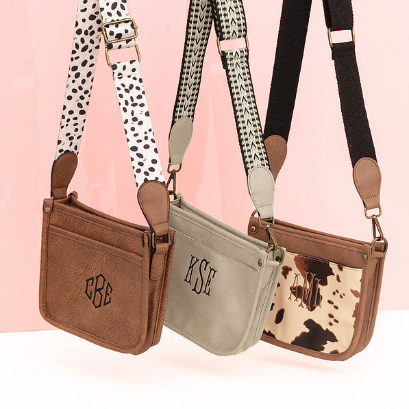 Monogrammed Kids Saddlebag
