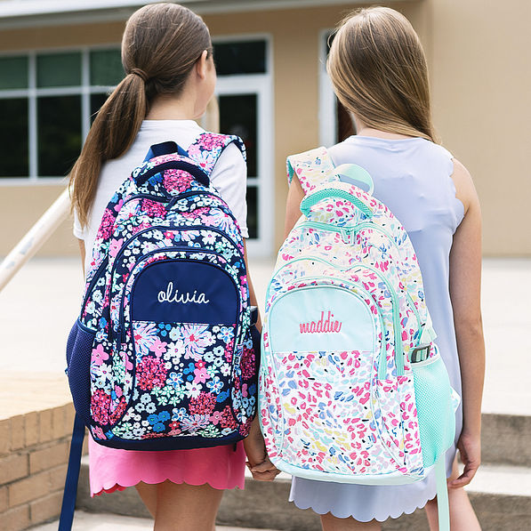 Monogrammed Backpack