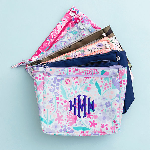 Monogrammed Kids Essentials Pouch