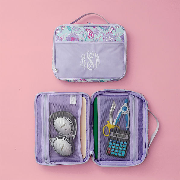 Monogrammed Kids Activity Case