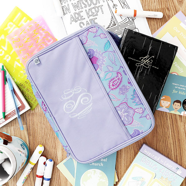 Monogrammed Kids Activity Case