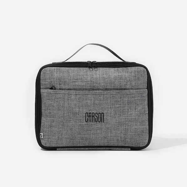 Name on Kids Activity Art Case in Heathered Grey