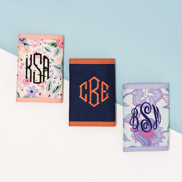 Monogrammed Kids Wallet Marleylilly