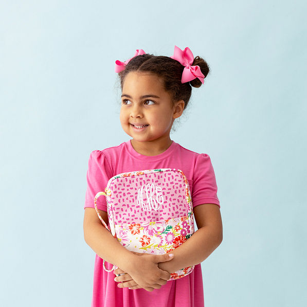 Monogrammed Kids Bible Carrier