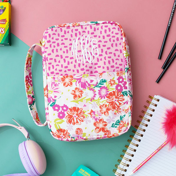 pink bible carrier front