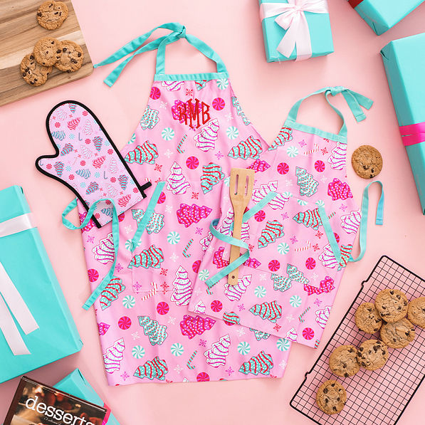 mom and me personalized fun and frosted aprons
