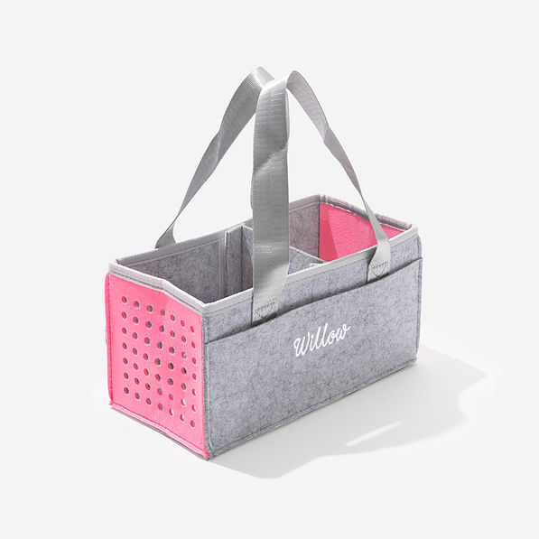 monogrammed kids toy box