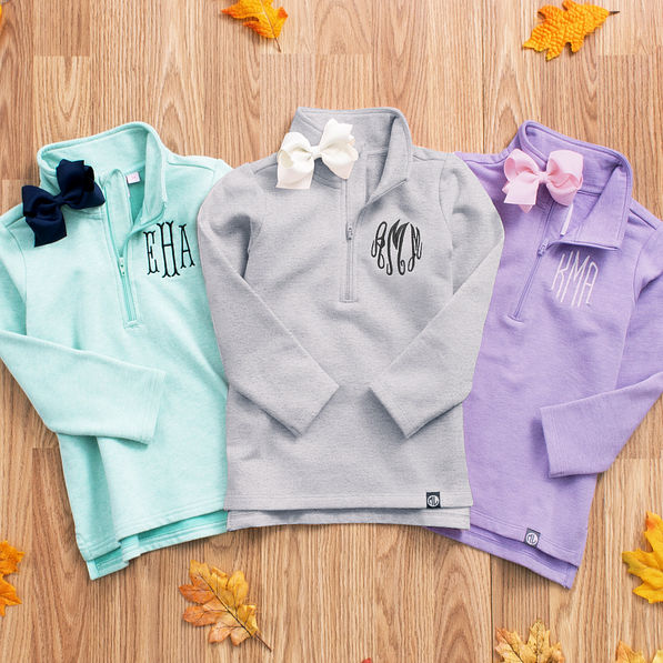 Monogram best sale pullover sweatshirt