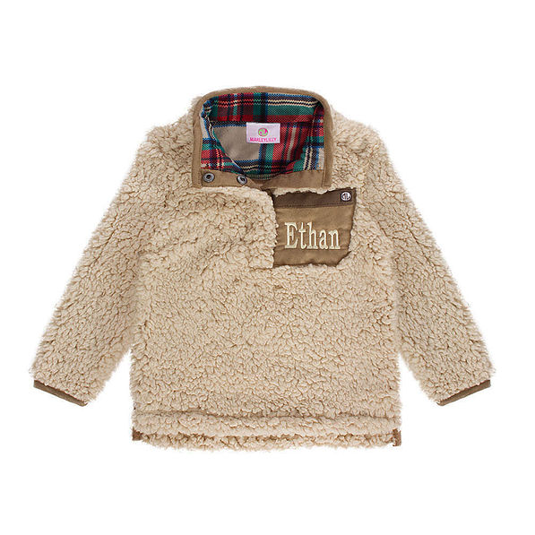 infant sherpa pullover