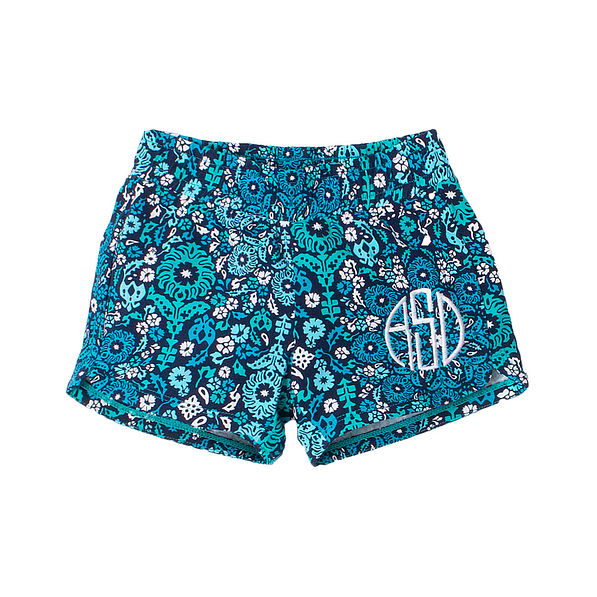 Monogrammed Kids toddler Pull on Short