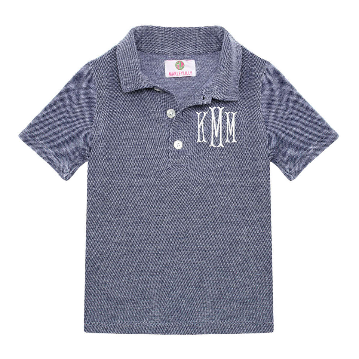 Personalized boy s short sleeve polo marleylilly kids