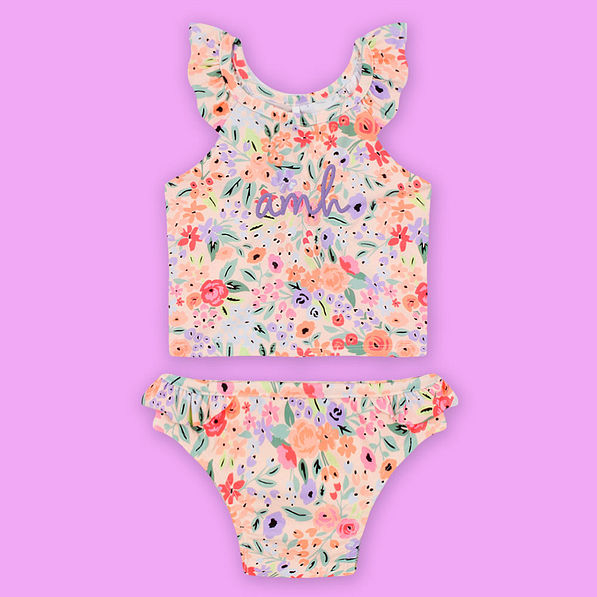 Monogrammed Swimsuits for Kids