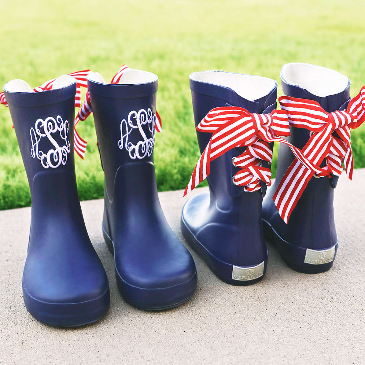Personalized Rain Boots Marleylilly Kids