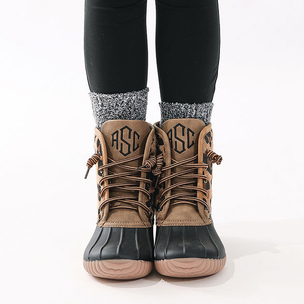 Cheetah print duck outlet boots