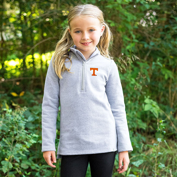 kids grey tennessee pullover sweatshirt