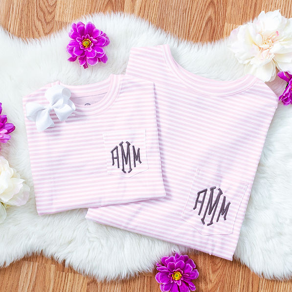 Kids Personalized Pocket Tee - Marleylilly Kids