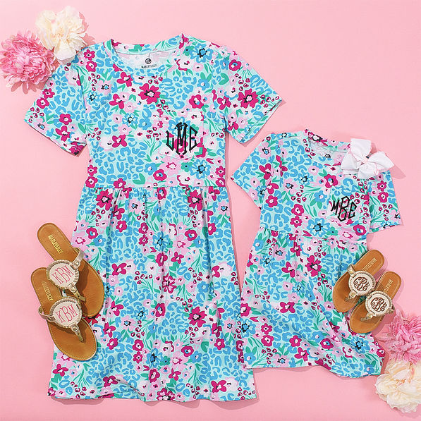 Mom & Me Wild Blooms Dresses OOTD