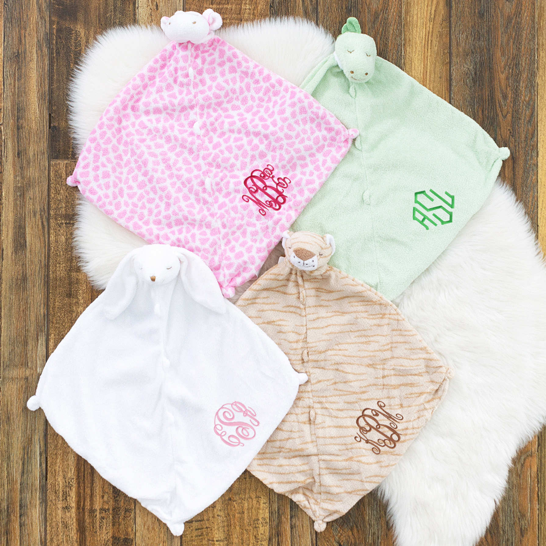 Personalized Baby Lovie Blankets Marleylilly Kids