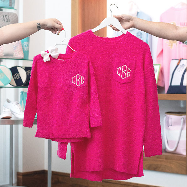 Monogrammed Kids Sweater