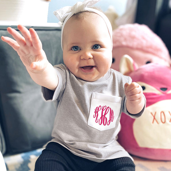 Kids Personalized Pocket Shirt Marleyilly Kids